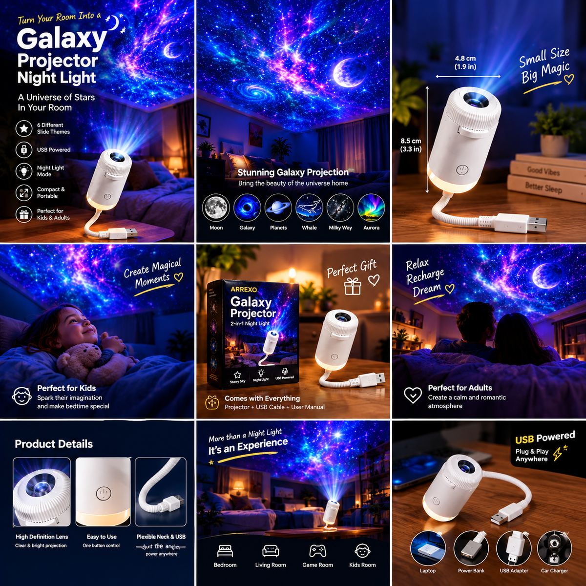 Galaxy projector