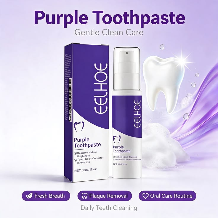 Purple Toothpaste