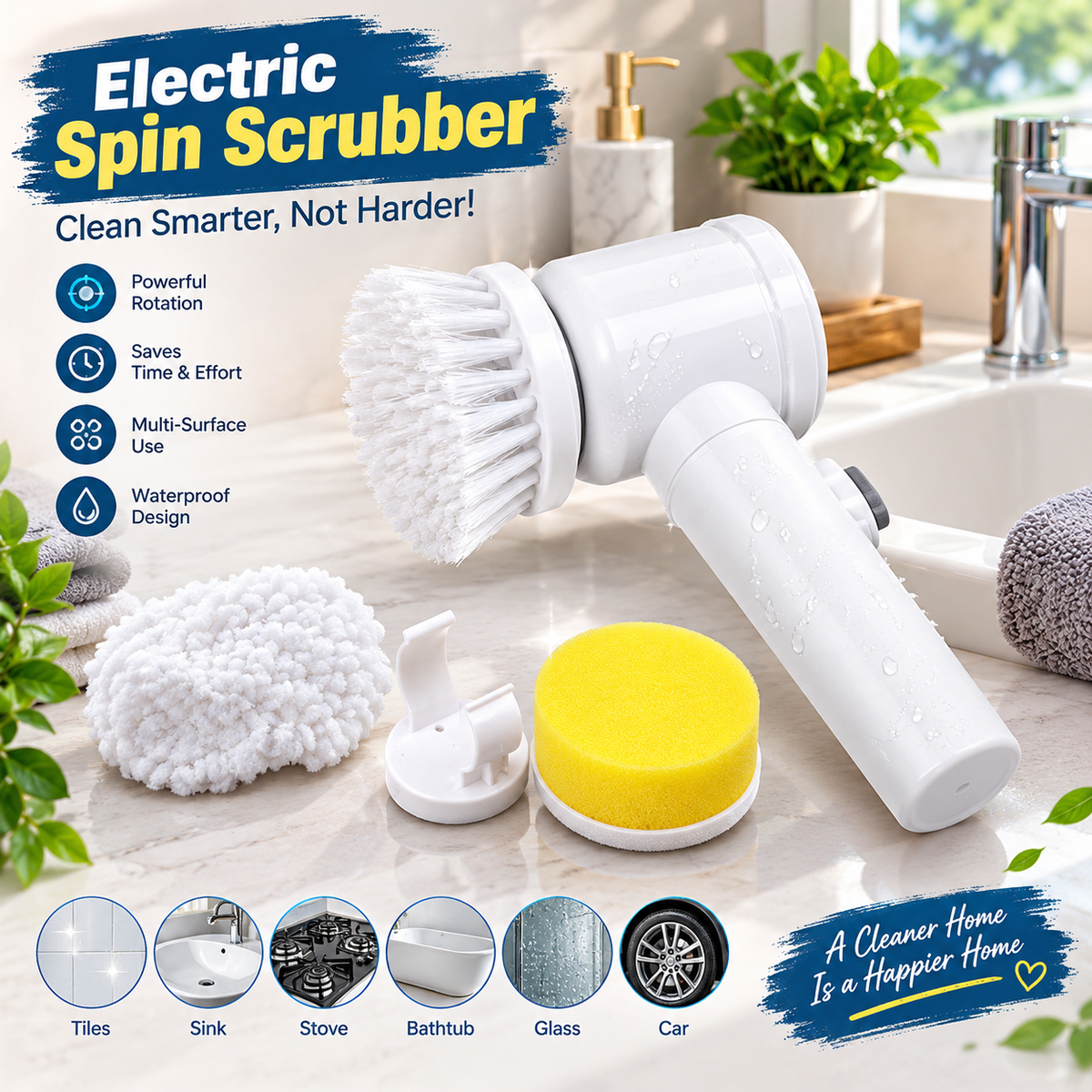 5-in-1 Electric Pan cleaners